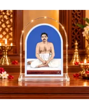 Shree Shree Anukul L Shape Acrylic Showpiece 3 X 3.5 Inch For Home, Office And Car (F176732)