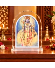 Lord Rama L Shape Acrylic Showpiece 3 X 3.5 Inch For Home, Office And Car (F176759)