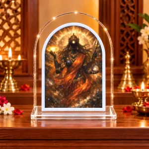 Maa Kaali L Shape Acrylic Showpiece 3 X 3.5 Inch For Home, Office And Car (F176784) Maa Kaali L Shape Acrylic Showpiece 3 X 3.5 Inch For Home, Office And Car (F176784)