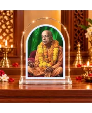 Srila Pravupad L Shape Acrylic Showpiece 3 X 3.5 Inch For Home, Office And Car (F176813)