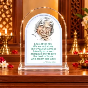 A P J Abdul Kalam L Shape Acrylic Showpiece 3 X 3.5 Inch For Home, Office And Car (F176830) A P J Abdul Kalam L Shape Acrylic Showpiece 3 X 3.5 Inch For Home, Office And Car (F176830)