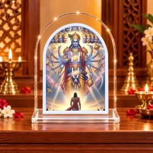 Shree Krishna L Shape Acrylic Showpiece 3 X 3.5 Inch For Home, Office And Car (F176835) Shree Krishna L Shape Acrylic Showpiece 3 X 3.5 Inch For Home, Office And Car (F176835)