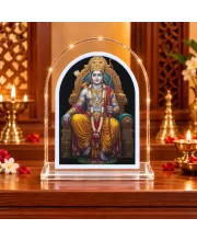 Lord Rama L Shape Acrylic Showpiece 3 X 3.5 Inch For Home, Office And Car (F176840)
