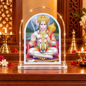 Hanuman L Shape Acrylic Showpiece 3 X 3.5 Inch For Home, Office And Car (F176870) Hanuman L Shape Acrylic Showpiece 3 X 3.5 Inch For Home, Office And Car (F176870)