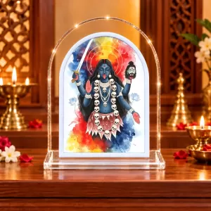 Goddess Kali L Shape Acrylic Showpiece 3 X 3.5 Inch For Home, Office And Car (F176872) Goddess Kali L Shape Acrylic Showpiece 3 X 3.5 Inch For Home, Office And Car (F176872)