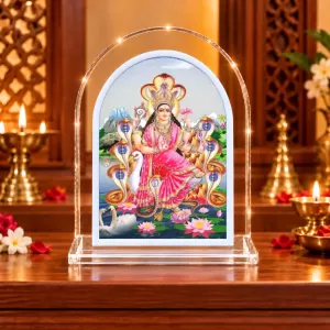 Maa Manasha L Shape Acrylic Showpiece 3 X 3.5 Inch For Home, Office And Car (F176878) Maa Manasha L Shape Acrylic Showpiece 3 X 3.5 Inch For Home, Office And Car (F176878)