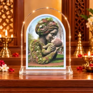 Mother And Child L Shape Acrylic Showpiece 3 X 3.5 Inch For Home, Office And Car (F176897) Mother And Child L Shape Acrylic Showpiece 3 X 3.5 Inch For Home, Office And Car (F176897)