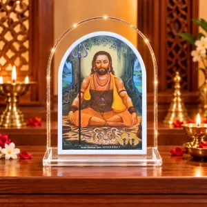 Matsyendranath L Shape Acrylic Showpiece 3 X 3.5 Inch For Home, Office And Car (F176900)