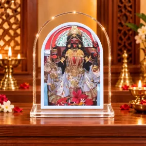 Goddess Kali L Shape Acrylic Showpiece 3 X 3.5 Inch For Home, Office And Car (F176927) Goddess Kali L Shape Acrylic Showpiece 3 X 3.5 Inch For Home, Office And Car (F176927)