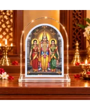 Lord Murugan L Shape Acrylic Showpiece 3 X 3.5 Inch For Home, Office And Car (F176934)