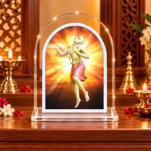 Shree Chaitannya L Shape Acrylic Showpiece 3 X 3.5 Inch For Home, Office And Car (F176937) Shree Chaitannya L Shape Acrylic Showpiece 3 X 3.5 Inch For Home, Office And Car (F176937)
