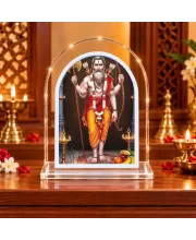 Parashuram L Shape Acrylic Showpiece 3 X 3.5 Inch For Home, Office And Car (F176979)