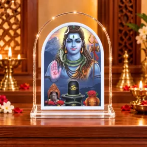 Lord Shiva L Shape Acrylic Showpiece 3 X 3.5 Inch For Home, Office And Car (F176984) Lord Shiva L Shape Acrylic Showpiece 3 X 3.5 Inch For Home, Office And Car (F176984)