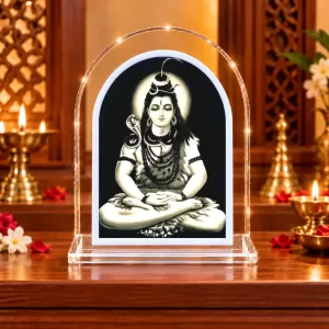Lord Shiva L Shape Acrylic Showpiece 3 X 3.5 Inch For Home, Office And Car (F176987) Lord Shiva L Shape Acrylic Showpiece 3 X 3.5 Inch For Home, Office And Car (F176987)