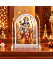 Lord Rama L Shape Acrylic Showpiece 3 X 3.5 Inch For Home, Office And Car (F177000)