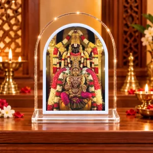 Lord Venkatswar L Shape Acrylic Showpiece 3 X 3.5 Inch For Home, Office And Car (F177006) Lord Venkatswar L Shape Acrylic Showpiece 3 X 3.5 Inch For Home, Office And Car (F177006)