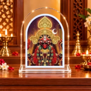 Goddess Kali L Shape Acrylic Showpiece 3 X 3.5 Inch For Home, Office And Car (F177011) Goddess Kali L Shape Acrylic Showpiece 3 X 3.5 Inch For Home, Office And Car (F177011)