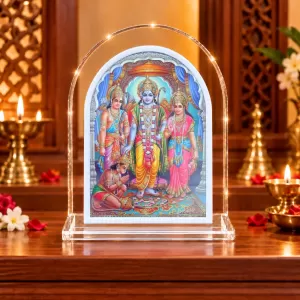 Ram Darbar L Shape Acrylic Showpiece 3 X 3.5 Inch For Home, Office And Car (F177054) Ram Darbar L Shape Acrylic Showpiece 3 X 3.5 Inch For Home, Office And Car (F177054)