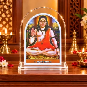 Adi Guru Shankaracharya L Shape Acrylic Showpiece 3 X 3.5 Inch For Home, Office And Car (F177055) Adi Guru Shankaracharya L Shape Acrylic Showpiece 3 X 3.5 Inch For Home, Office And Car (F177055)