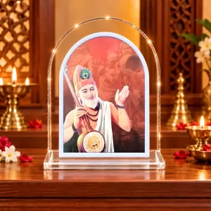 Sant Kabir Das L Shape Acrylic Showpiece 3 X 3.5 Inch For Home, Office And Car (F177057) Sant Kabir Das L Shape Acrylic Showpiece 3 X 3.5 Inch For Home, Office And Car (F177057)