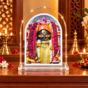 Kalighat Kaali L Shape Acrylic Showpiece 3 X 3.5 Inch For Home, Office And Car (F177064) Kalighat Kaali L Shape Acrylic Showpiece 3 X 3.5 Inch For Home, Office And Car (F177064)