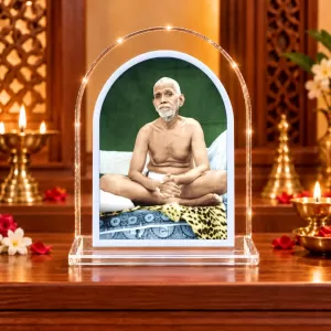 Ramana Maharshi L Shape Acrylic Showpiece 3 X 3.5 Inch For Home, Office And Car (F177084) Ramana Maharshi L Shape Acrylic Showpiece 3 X 3.5 Inch For Home, Office And Car (F177084)