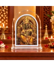 Lord Ram L Shape Acrylic Showpiece 3 X 3.5 Inch For Home, Office And Car (F177125)