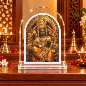 Lord Ram L Shape Acrylic Showpiece 3 X 3.5 Inch For Home, Office And Car (F177125) Lord Ram L Shape Acrylic Showpiece 3 X 3.5 Inch For Home, Office And Car (F177125)
