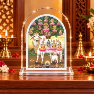 Kamadhenu L Shape Acrylic Showpiece 3 X 3.5 Inch For Home, Office And Car (F177149) Kamadhenu L Shape Acrylic Showpiece 3 X 3.5 Inch For Home, Office And Car (F177149)