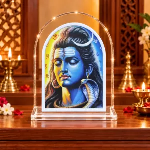 Lord Shiva L Shape Acrylic Showpiece 3 X 3.5 Inch For Home, Office And Car (F177162) Lord Shiva L Shape Acrylic Showpiece 3 X 3.5 Inch For Home, Office And Car (F177162)