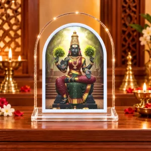Om Sakthi Ammandevi Amman L Shape Acrylic Showpiece 3 X 3.5 Inch For Home, Office And Car (F177164) Om Sakthi Ammandevi Amman L Shape Acrylic Showpiece 3 X 3.5 Inch For Home, Office And Car (F177164)