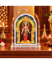 Devi Kanyakumari L Shape Acrylic Showpiece 3 X 3.5 Inch For Home, Office And Car (F177172)