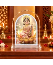 Radha Rani L Shape Acrylic Showpiece 3 X 3.5 Inch For Home, Office And Car (F177175)