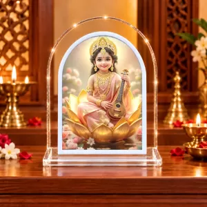 Radha Rani L Shape Acrylic Showpiece 3 X 3.5 Inch For Home, Office And Car (F177175) Radha Rani L Shape Acrylic Showpiece 3 X 3.5 Inch For Home, Office And Car (F177175)