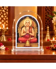 Adi Guru Shankaracharya L Shape Acrylic Showpiece 3 X 3.5 Inch For Home, Office And Car (F177176)