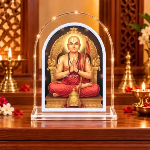 Adi Guru Shankaracharya L Shape Acrylic Showpiece 3 X 3.5 Inch For Home, Office And Car (F177176) Adi Guru Shankaracharya L Shape Acrylic Showpiece 3 X 3.5 Inch For Home, Office And Car (F177176)