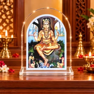 Swarnakarshana Bhairava Swamy L Shape Acrylic Showpiece 3 X 3.5 Inch For Home, Office And Car (F177180) Swarnakarshana Bhairava Swamy L Shape Acrylic Showpiece 3 X 3.5 Inch For Home, Office And Car (F177180)