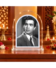 Dilip Kumar L Shape Acrylic Showpiece 3 X 3.5 Inch For Home, Office And Car (F177190)