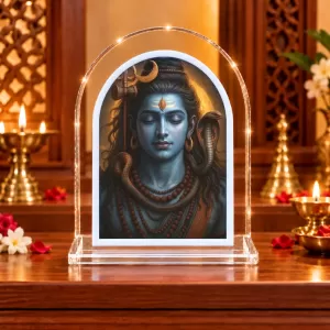 Lord Shiva L Shape Acrylic Showpiece 3 X 3.5 Inch For Home, Office And Car (F177191) Lord Shiva L Shape Acrylic Showpiece 3 X 3.5 Inch For Home, Office And Car (F177191)