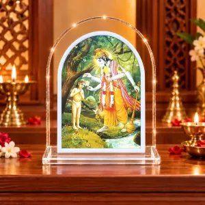 Lord Vishnu L Shape Acrylic Showpiece 3 X 3.5 Inch For Home, Office And Car (F177210) Lord Vishnu L Shape Acrylic Showpiece 3 X 3.5 Inch For Home, Office And Car (F177210)