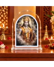 Lord Rama L Shape Acrylic Showpiece 3 X 3.5 Inch For Home, Office And Car (F177221)