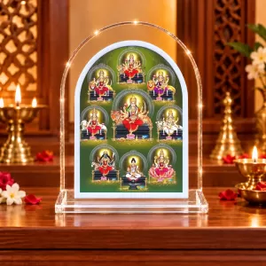 Navadurga L Shape Acrylic Showpiece 3 X 3.5 Inch For Home, Office And Car (F177439) Navadurga L Shape Acrylic Showpiece 3 X 3.5 Inch For Home, Office And Car (F177439)