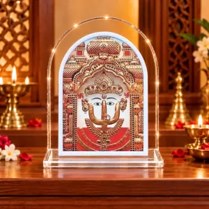 Lord Ganesha L Shape Acrylic Showpiece 3 X 3.5 Inch For Home, Office And Car (F177516) Lord Ganesha L Shape Acrylic Showpiece 3 X 3.5 Inch For Home, Office And Car (F177516)