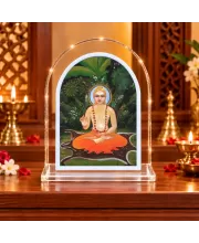 Lord Kapila Muni L Shape Acrylic Showpiece 3 X 3.5 Inch For Home, Office And Car (F177529)