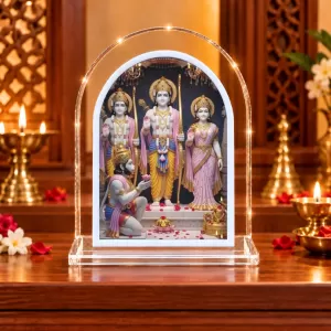 Lord Ram L Shape Acrylic Showpiece 3 X 3.5 Inch For Home, Office And Car (F177537) Lord Ram L Shape Acrylic Showpiece 3 X 3.5 Inch For Home, Office And Car (F177537)