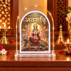 Durga Maa L Shape Acrylic Showpiece 3 X 3.5 Inch For Home, Office And Car (F177543) Durga Maa L Shape Acrylic Showpiece 3 X 3.5 Inch For Home, Office And Car (F177543)