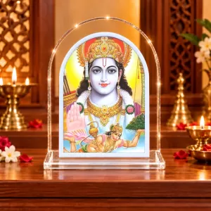 Lord Rama L Shape Acrylic Showpiece 3 X 3.5 Inch For Home, Office And Car (F177545) Lord Rama L Shape Acrylic Showpiece 3 X 3.5 Inch For Home, Office And Car (F177545)