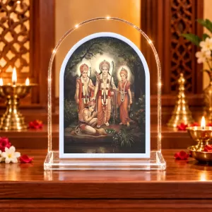 Lord Ram L Shape Acrylic Showpiece 3 X 3.5 Inch For Home, Office And Car (F177548) Lord Ram L Shape Acrylic Showpiece 3 X 3.5 Inch For Home, Office And Car (F177548)