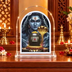 Lord Shiva L Shape Acrylic Showpiece 3 X 3.5 Inch For Home, Office And Car (F177568) Lord Shiva L Shape Acrylic Showpiece 3 X 3.5 Inch For Home, Office And Car (F177568)