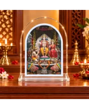Lord Ram L Shape Acrylic Showpiece 3 X 3.5 Inch For Home, Office And Car (F177575)